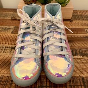 JoJo Siwa Iridescent Girls High Top Sz. 3